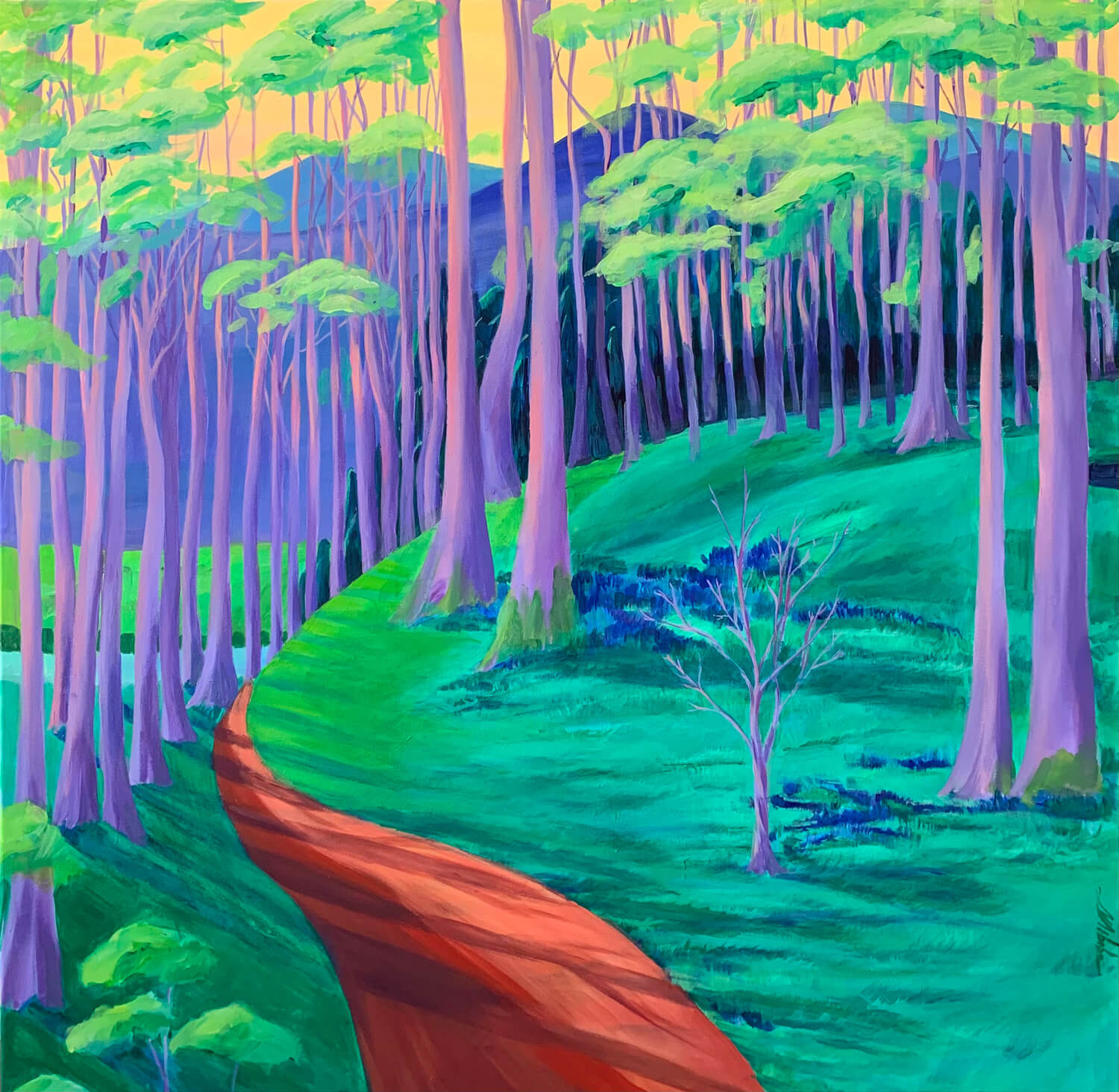 Foret au Crépuscule 2 | Maria Lvova | NoBorder Art Gallery