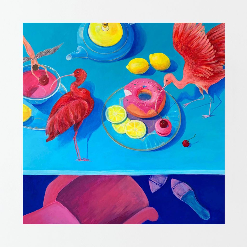 Petit-déjeuner avec ibis | Nature morte 1 | Maria Lvova | NoBorder Art Gallery