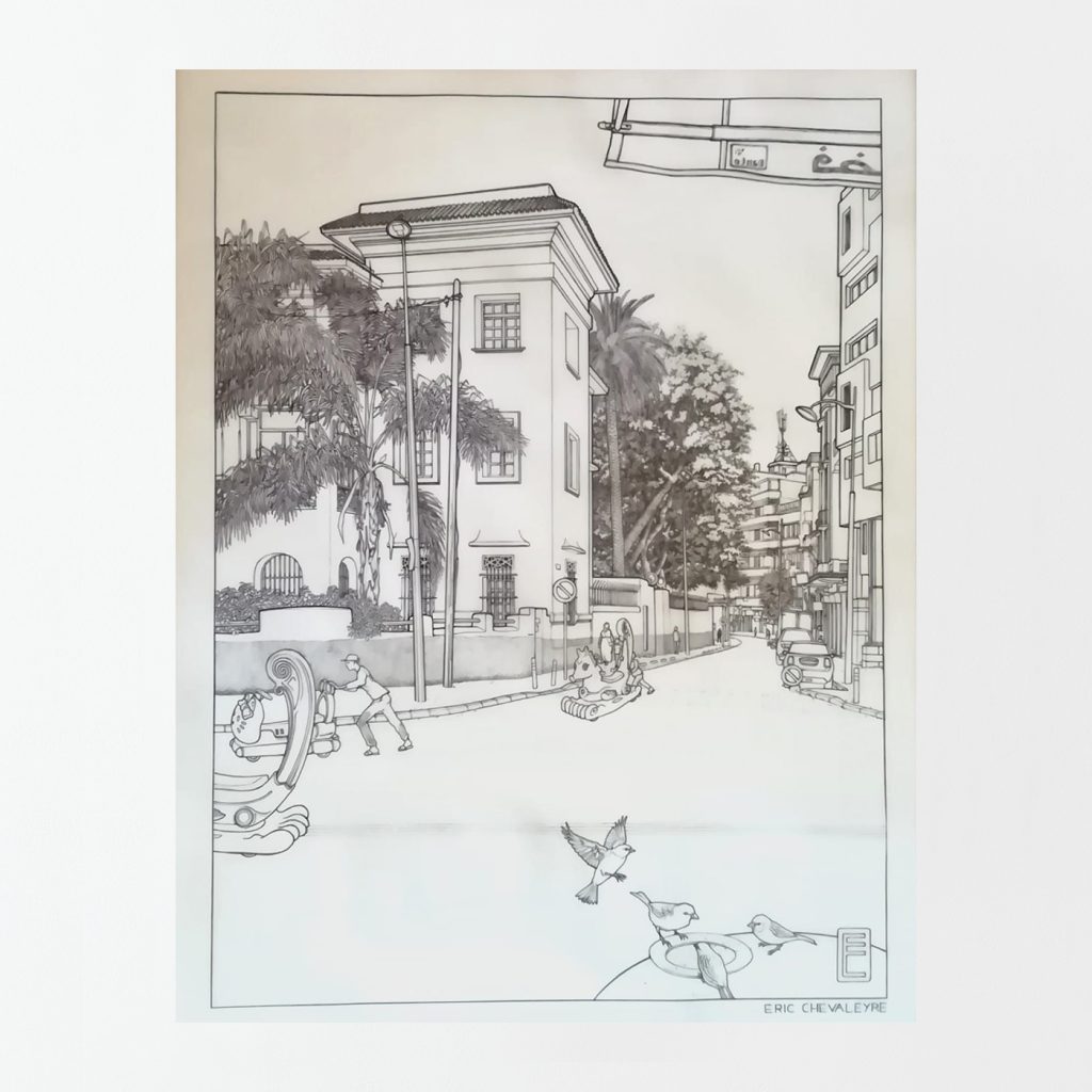 Rue Du Prince Moulay Abdellah | Éric Chevaleyre | NoBorder Art Gallery