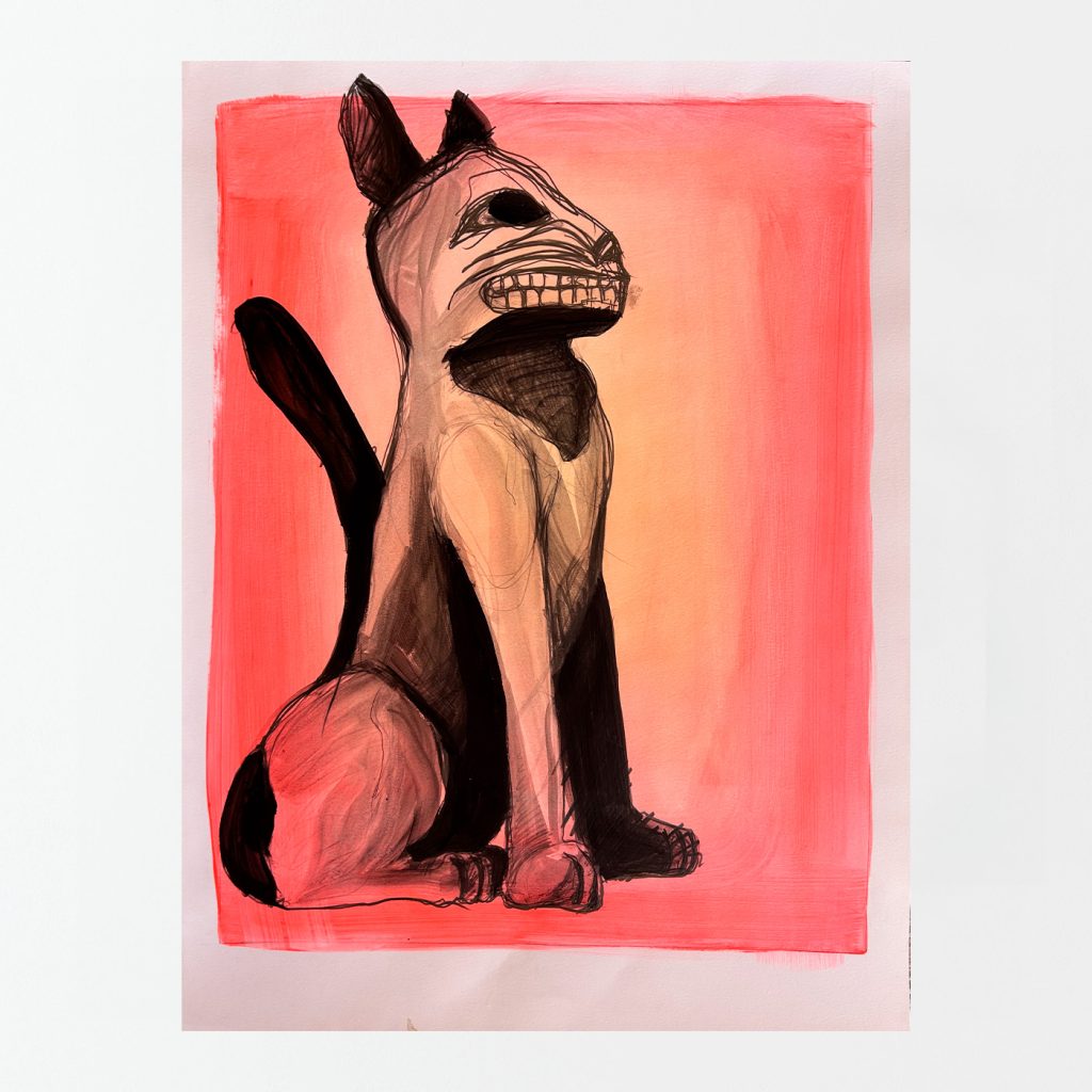 Sarah Edwards - Animalia - Neon Cat