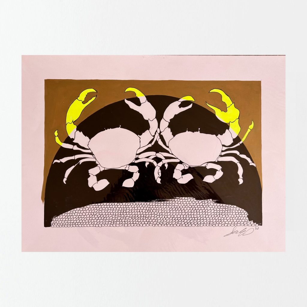 Sarah Edwards - Animalia - Neon Crab