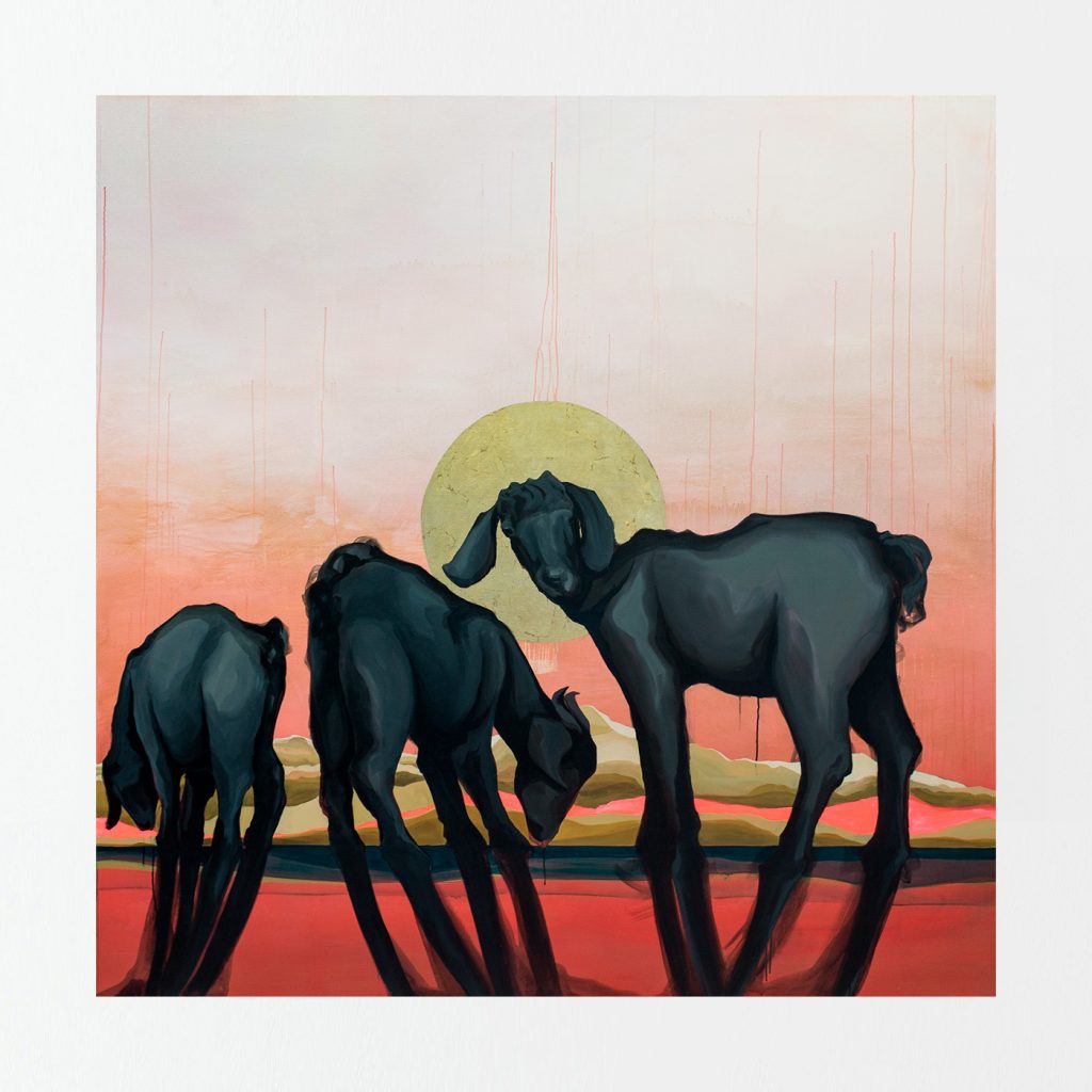 Sarah Edwards - Animalia - Three Goats
