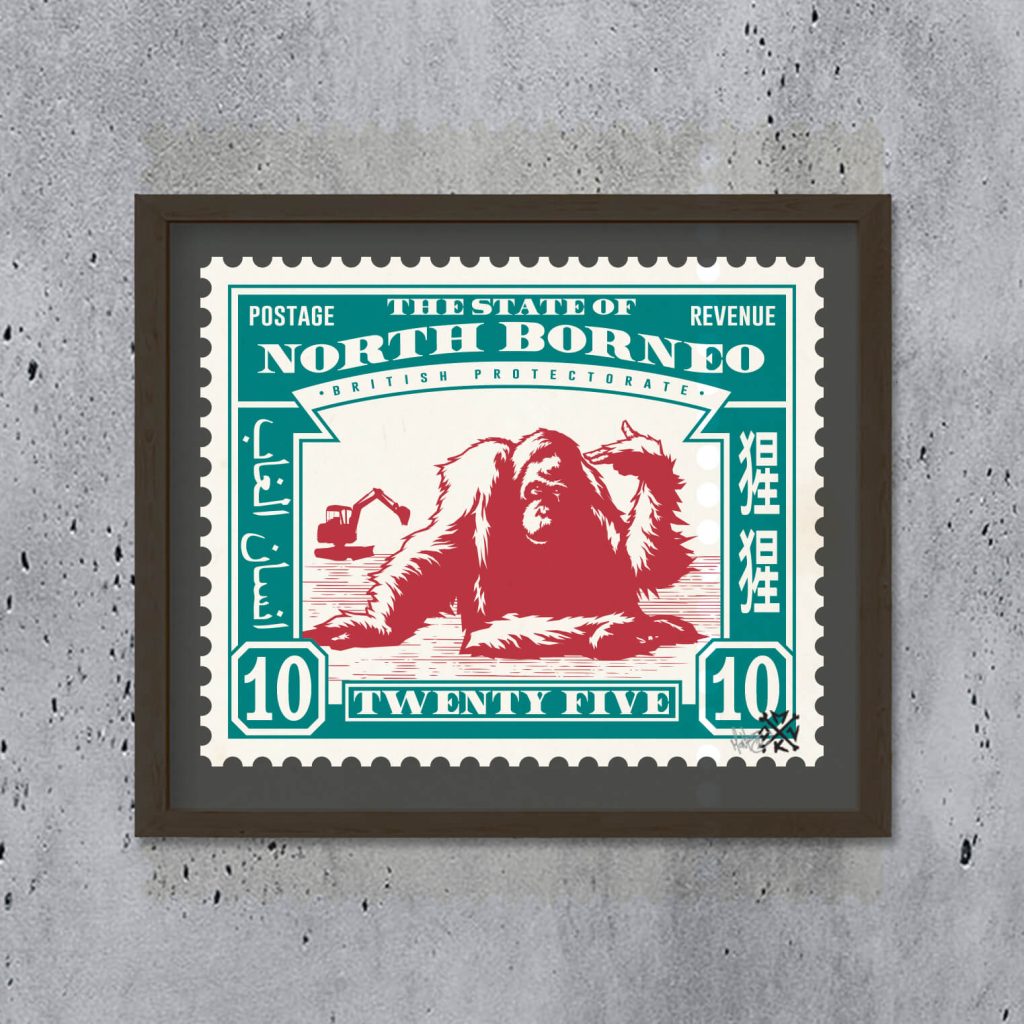 Loïc Monk - Honest Stamp - Borneo Utang Error